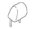 KB8D8814002 - Body: Headrest for Mazda: CX-5 Image