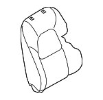 K1578813102 - Body: Seat Back Cover for Mazda: CX-5 Image