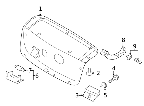 Interior Trim - Trunk for 2012 Kia Optima #0