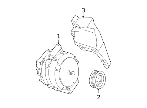 Alternator for 2006 Ford Escape #1