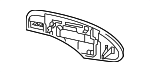7632A212 - Body: Mirror Glass for Mitsubishi Image