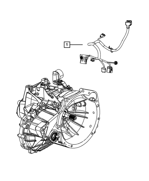 Wiring-Powertrain for 2012 Dodge Journey #1