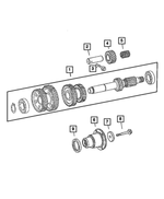 6104278AA - Mercedes Benz Manual Transmission 6 Speed: Screw for Dodge: Ram 1500, Ram 2500, Ram 3500 | Ram: 2500, 3500 Image