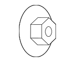 N90887704 - Body: Blind Spot Radar Nut for Porsche Image image