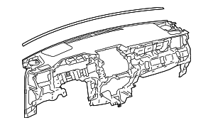 5540148310C0 - Body: Instrument Panel for Toyota: Venza Image