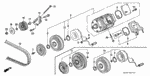 38812PH1003 - Body/Air Conditioning: RING B, SNAP for Acura Image