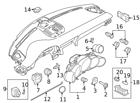 Ignition Lock for 2024 Porsche 718 Cayman #1
