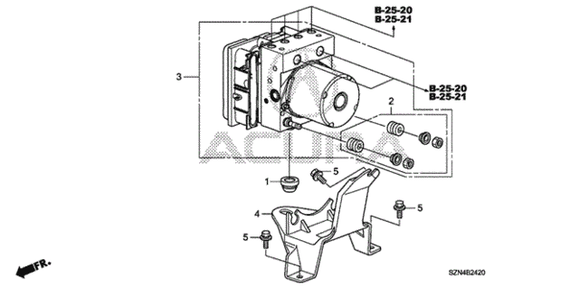 VSA Modulator for 2012 Acura ZDX #0