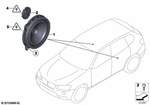 65139240642 - : Mid-Range Loudspeaker Hifi for BMW: X3 28dX, X3 28i, X3 28iX, X3 35iX, X4 28iX, X4 35iX, X4 M40iX Image