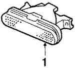 2612521P00 - : Park/Turn Lamp for Nissan Image