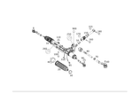 204460260164 - Steering: Steering Gear for Mercedes-Benz Image