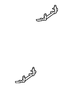 10301946 - Exhaust: Exhaust Bracket for Chevrolet: Monte Carlo | Pontiac: Grand Prix Image