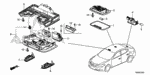 934040501200 - Electrical/Exhaust/Heater/Fuel: BOLT-WASHER (5X12) for Acura Image
