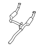 52125351AC - : Catalytic Converter for Dodge: Nitro | Jeep: Liberty Image