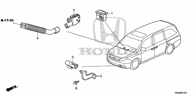 A/C Sensor for 2016 Honda Odyssey #0