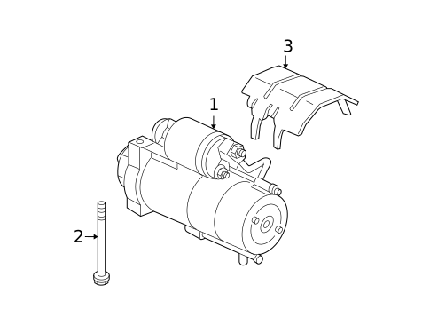 Starter & Related Components for 2012 Cadillac Escalade EXT #0
