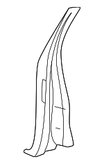 22675114 - Body: Body B-Pillar for Chevrolet: Cavalier | Pontiac: Sunfire Image