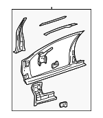 88955183 - Body: Uniside Assembly for GM Image