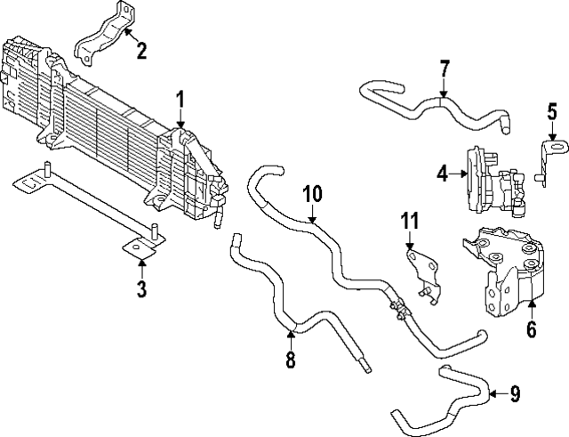 9430A167 - : Hoses for Mitsubishi: Outlander PHEV Image