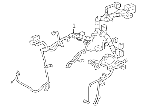 Wiring Harness for 2009 Saturn Vue #0