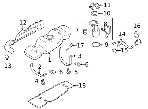 Hardware, Fasteners & Fittings for 2010 Ford F-150 #0