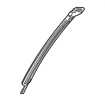 6274111030 - Body: Weatherstrip for Lexus: LC500 Image