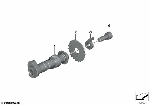 Camshaft for 2012 BMW-Motorrad R 1200 RT #1