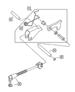4446612 - Automatic Transaxle 4 Speed: Anchor Shaft Retension Check Ball for Mopar Image