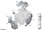 54347203393 - Automatic Transmission: Clip for BMW Image