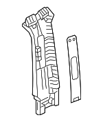 TK4868190A75 - Body: Upper Center Pillar Trim for Mazda: CX-9 Image