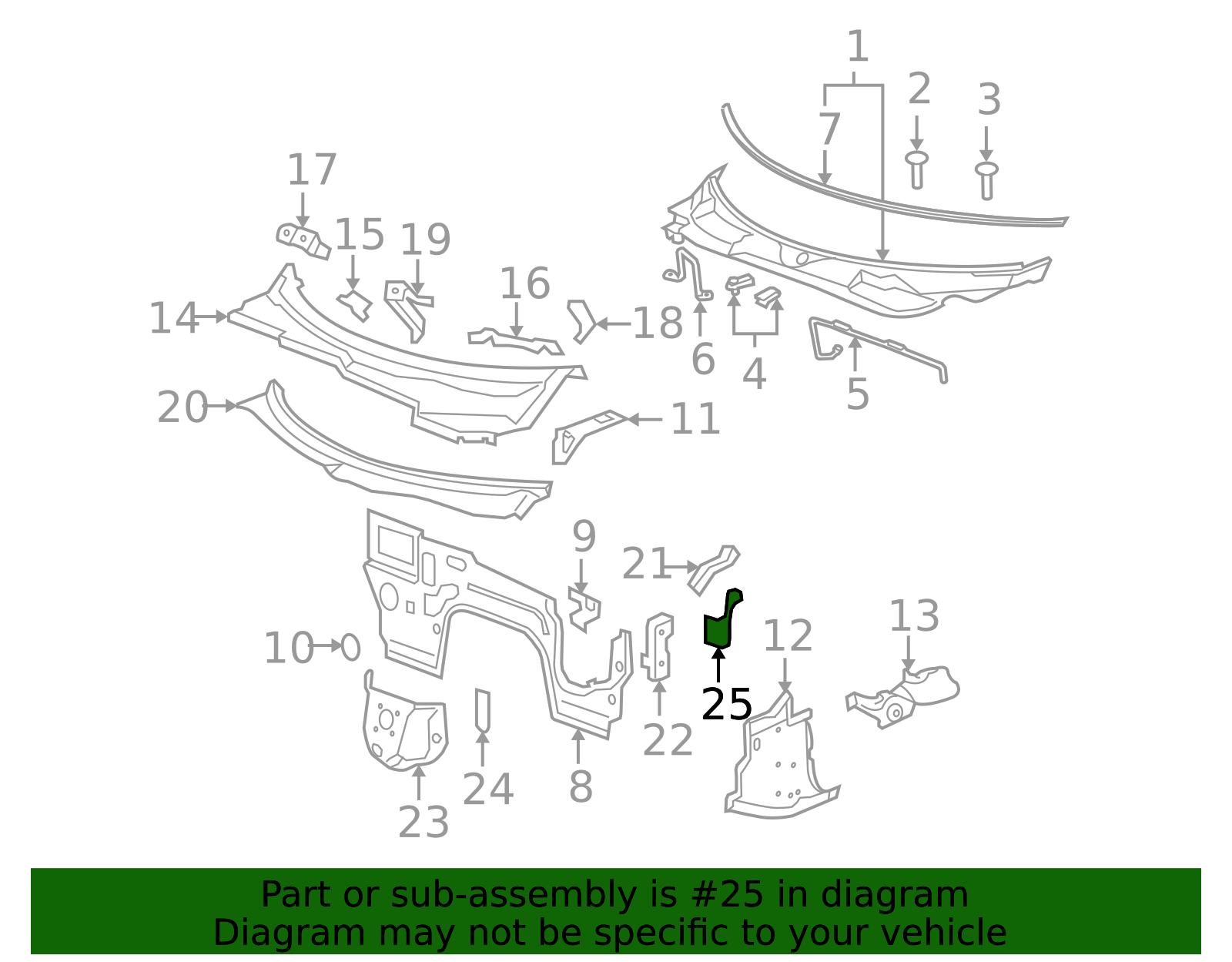 Clutch Master Cylinder Reservoir Bracket 15862564 | Shop Matick Buick GMC