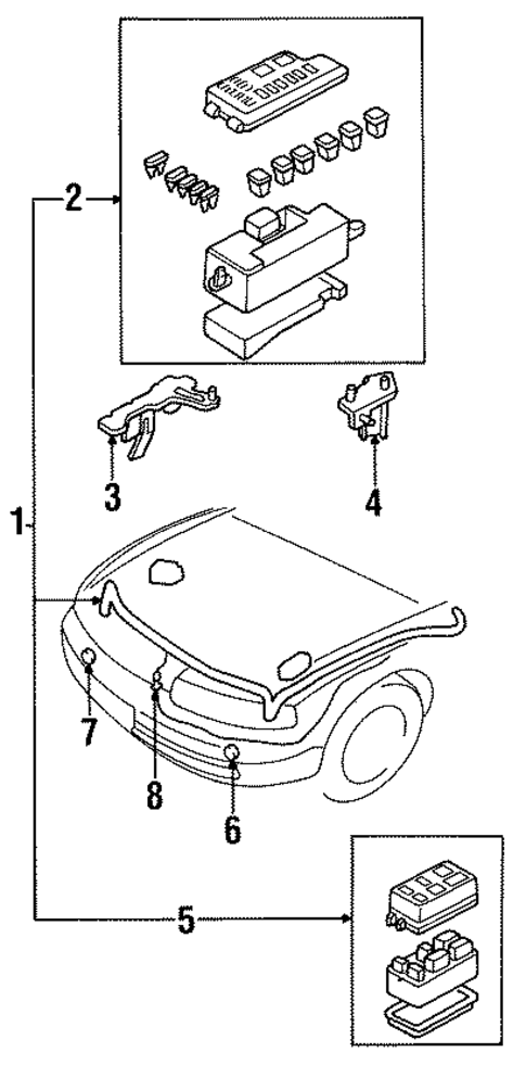 Horn for 1995 Mazda 929 #0