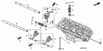 6140RYP315 - Engine: ARM ASSY., IN. ROCKER for Honda Image