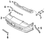 6202220R50 - : Bumper Cover for Nissan Image