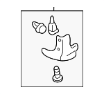 MR611974 - Body: Lower Molding for Dodge: Stratus Image