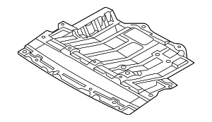 2003-2007 INFINITI G35 Radiator Support Splash Shield 75892AL50A | OEM ...