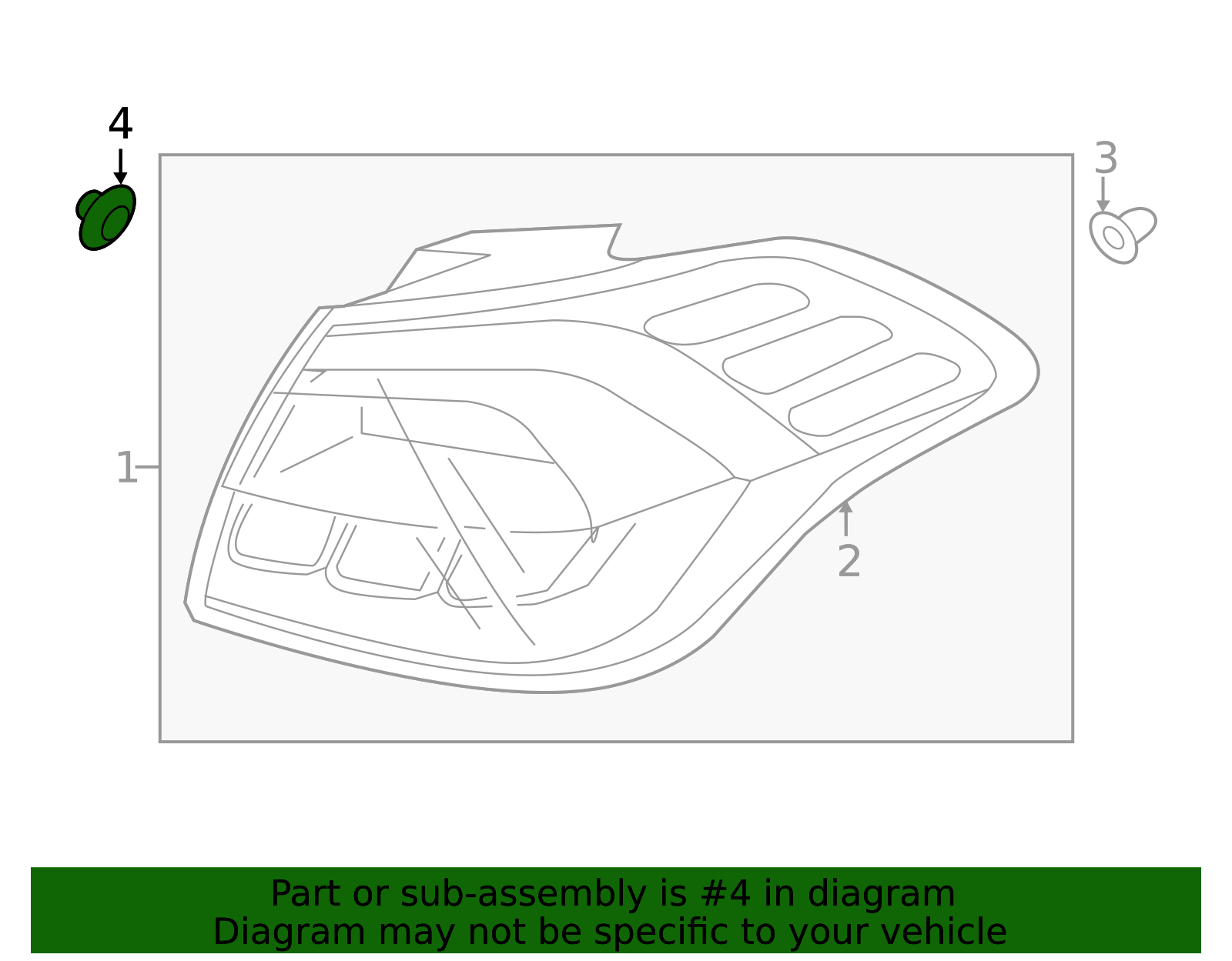 92485-A7000 - Lens & Housing Retainer 2014-2018 Kia | Kia.Parts Store