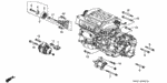 957011005508 - Engine: BOLT, FLANGE (10X55) for Honda Image