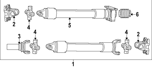 Drive Shaft for 2012 Ram 2500 #3