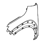 66321J9000 - Body: Fender for Hyundai Image