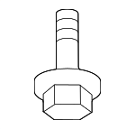 6104102AA - Engine: Trans Mount Bracket Lower Bolt for Mopar Image