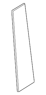 LR130124 - Body: Applique for Land Rover: Defender 110, Defender 130, Defender 90 Image