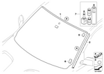 51313448374 - : Clip, Drip Molding for BMW Image