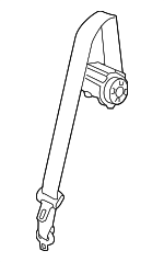 89850J5500WK - Electrical: Center Belt Assembly for Kia: Stinger Image