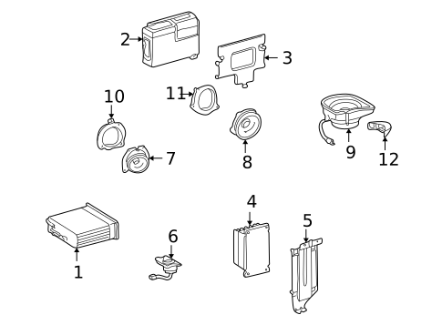 Sound System for 1999 Mercedes-Benz C230 #0