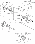 8970819430 - Chassis: PIN, RR. WHEEL AXLE for Honda Image