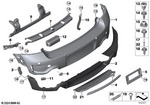 51129813166 - : Bracket, Bumper for Mini Image