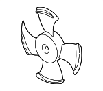 80152SR3013 - : Fan Blade for Honda: Accord, Civic, Civic del Sol Image