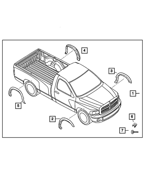 Exterior Appearance for 2006 Dodge Ram 2500 #1