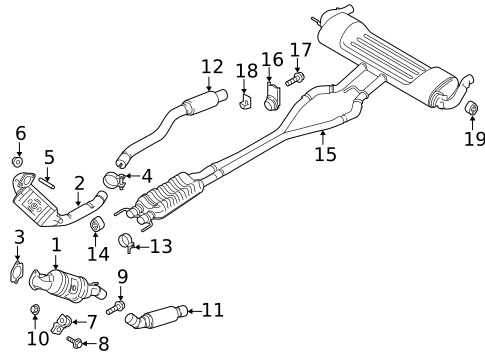 Brackets, Flanges & Hangers for 2018 Lincoln MKZ #0